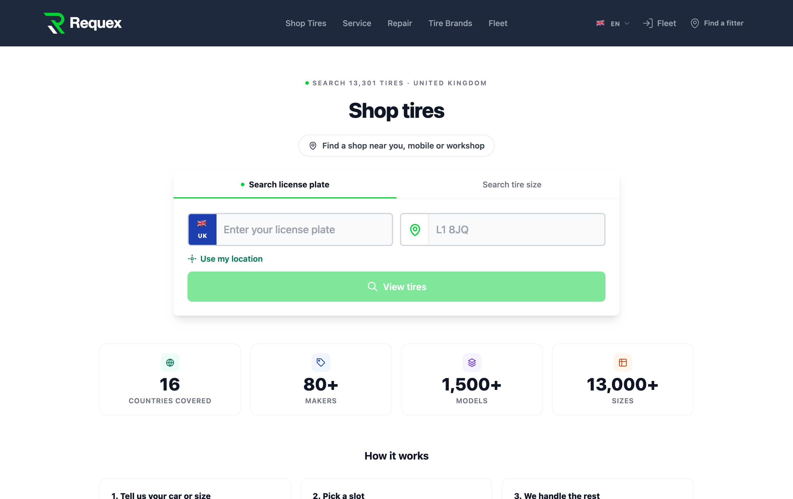 Your customer booking website